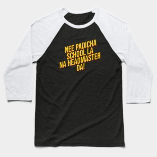 Vijay Pokkiri Dialogue Baseball T-Shirt